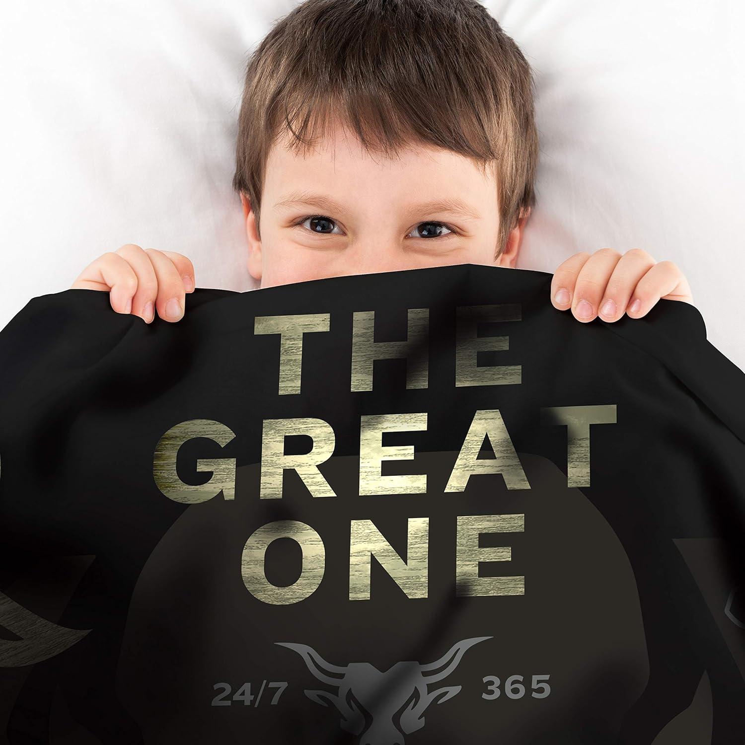 Manta de lanzamiento WWE The Rock 152x203 cm Super Suave