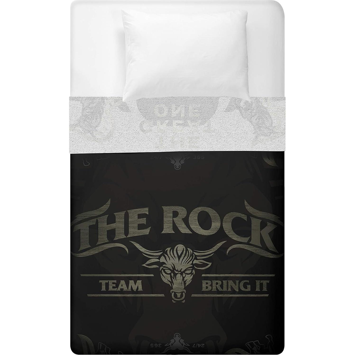 Manta de lanzamiento WWE The Rock 152x203 cm Super Suave