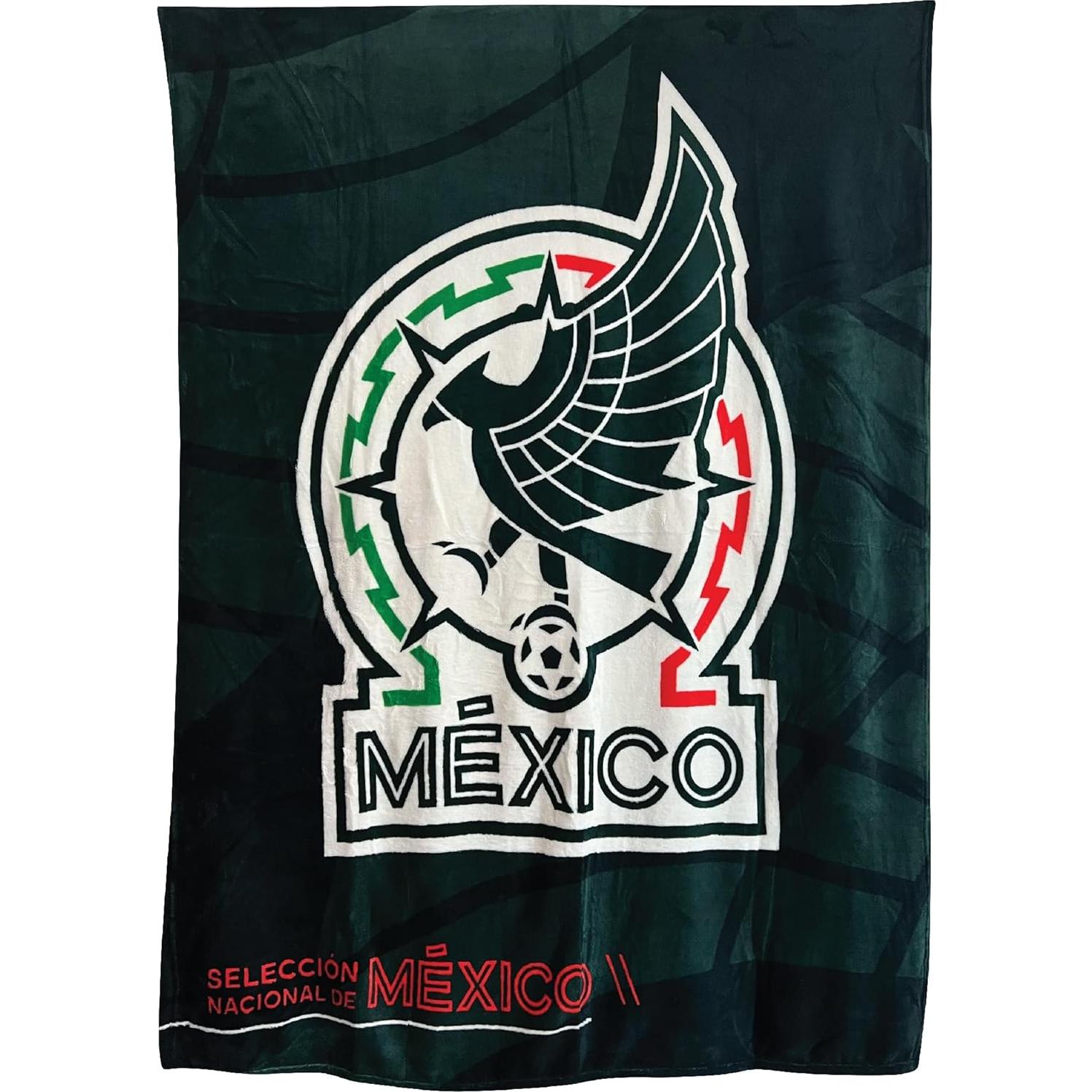 Manta de Sofá Oficial del Equipo Nacional de México 152.4x116.8 cm