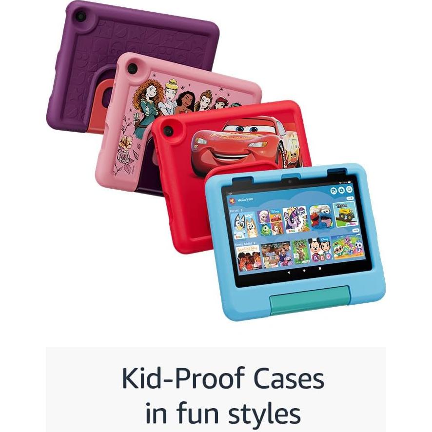 Tableta Amazon Fire HD 8 Kids 2024 | 4GB RAM, 64GB, Azul