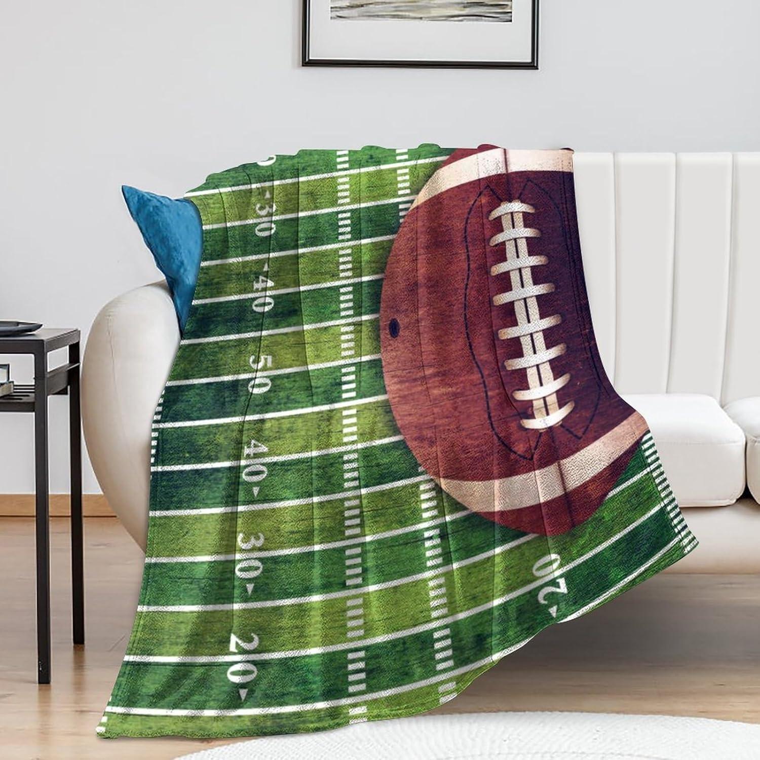 Manta de Lanzar Chayber Fútbol 127x102cm Suave y Cálida