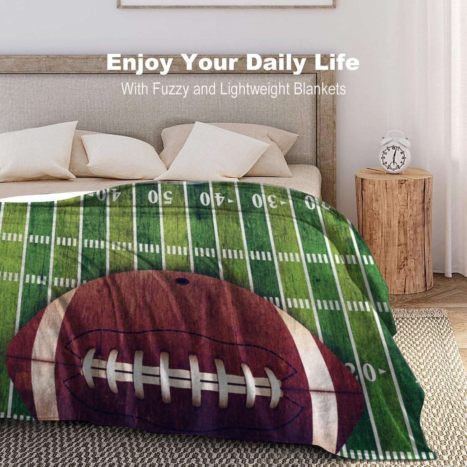 Manta de Lanzar Chayber Fútbol 127x102cm Suave y Cálida