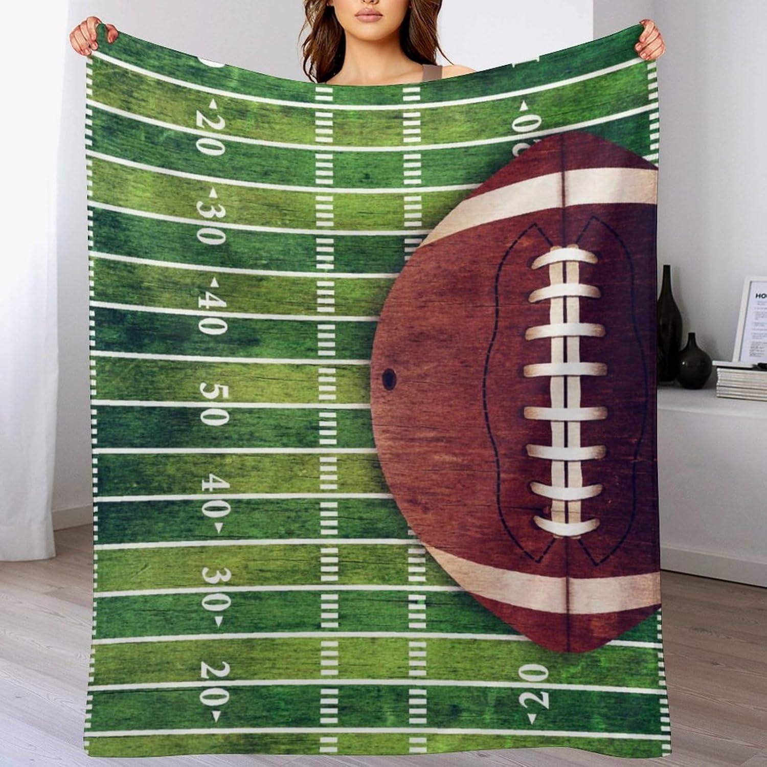 Manta de Lanzar Chayber Fútbol 127x102cm Suave y Cálida