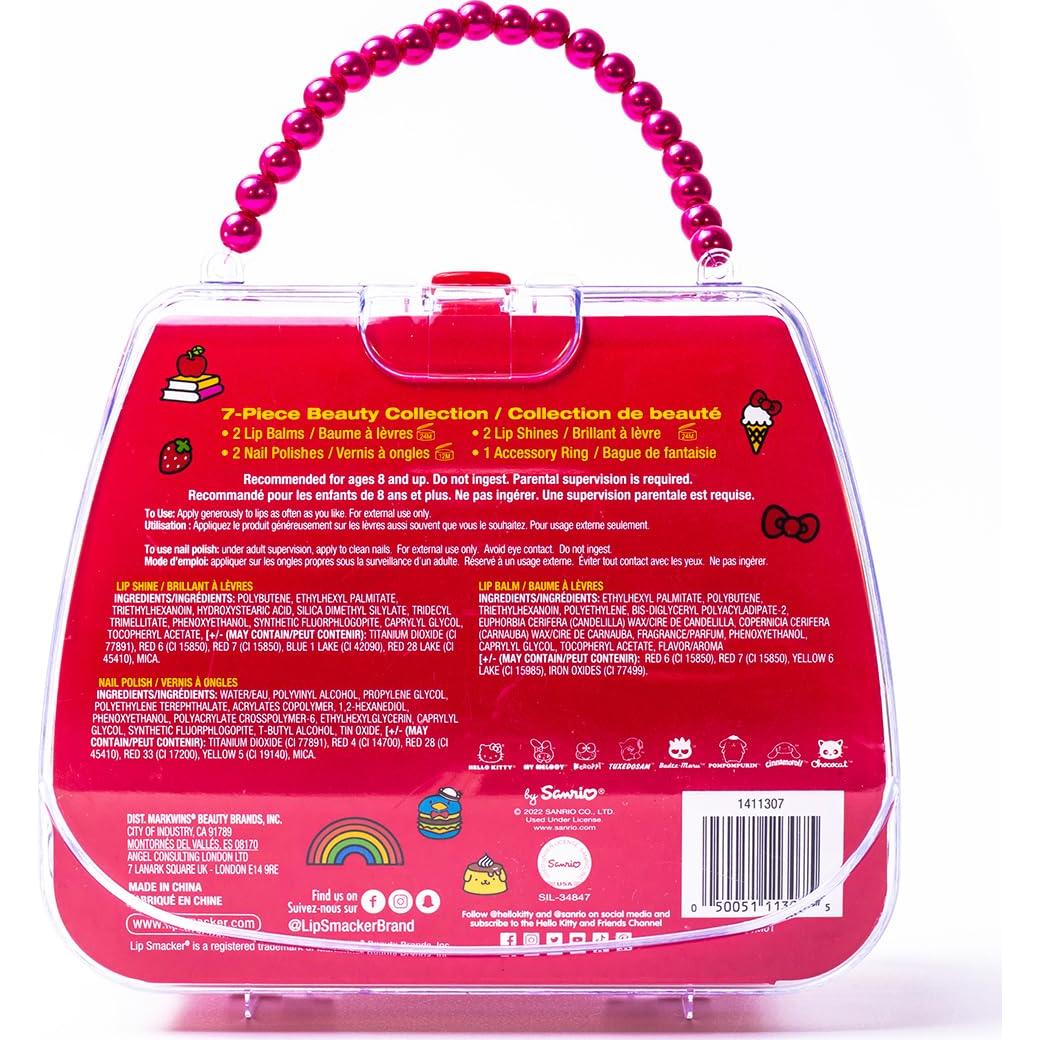 Tote de Maquillaje Hello Kitty con Esmaltes y Balsamos