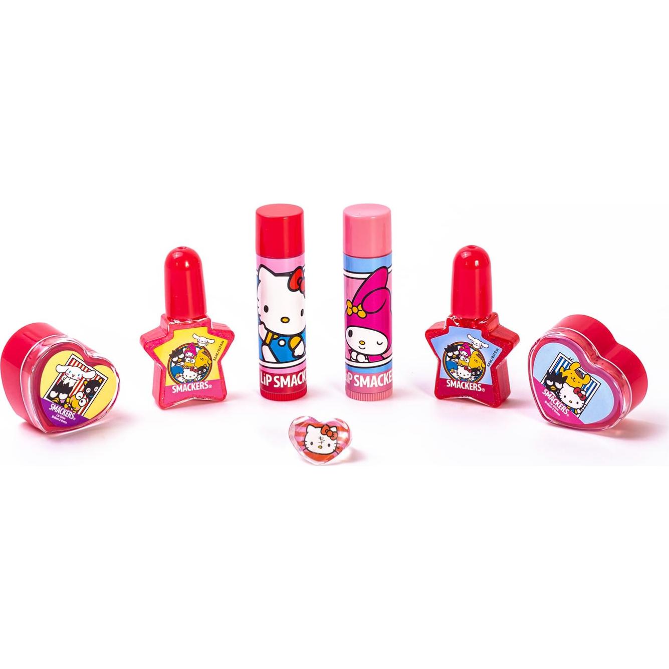 Tote de Maquillaje Hello Kitty con Esmaltes y Balsamos