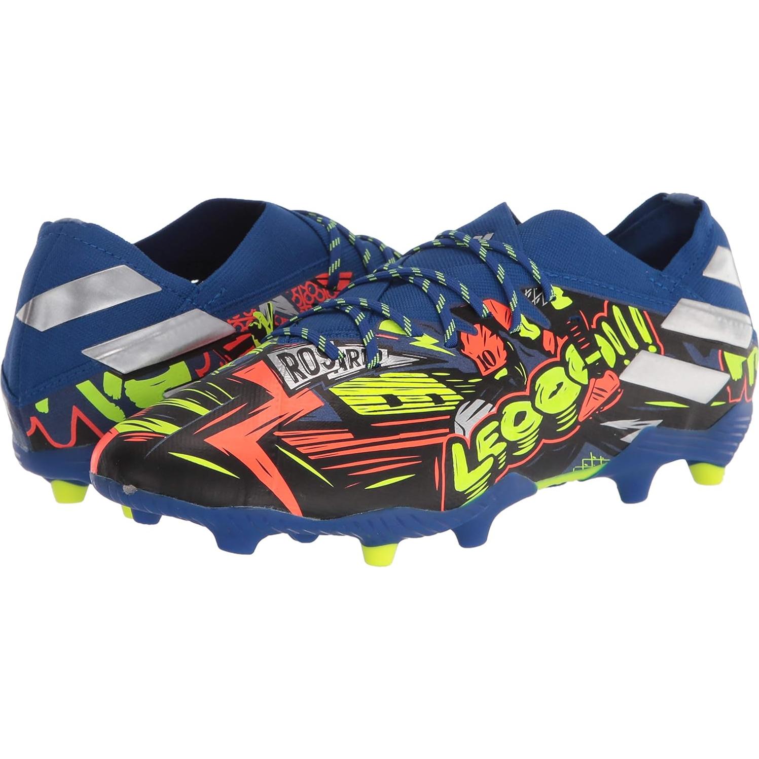 Zapato de Fútbol Unisex Niño Adidas Nemeziz Messi 19.4 Azul