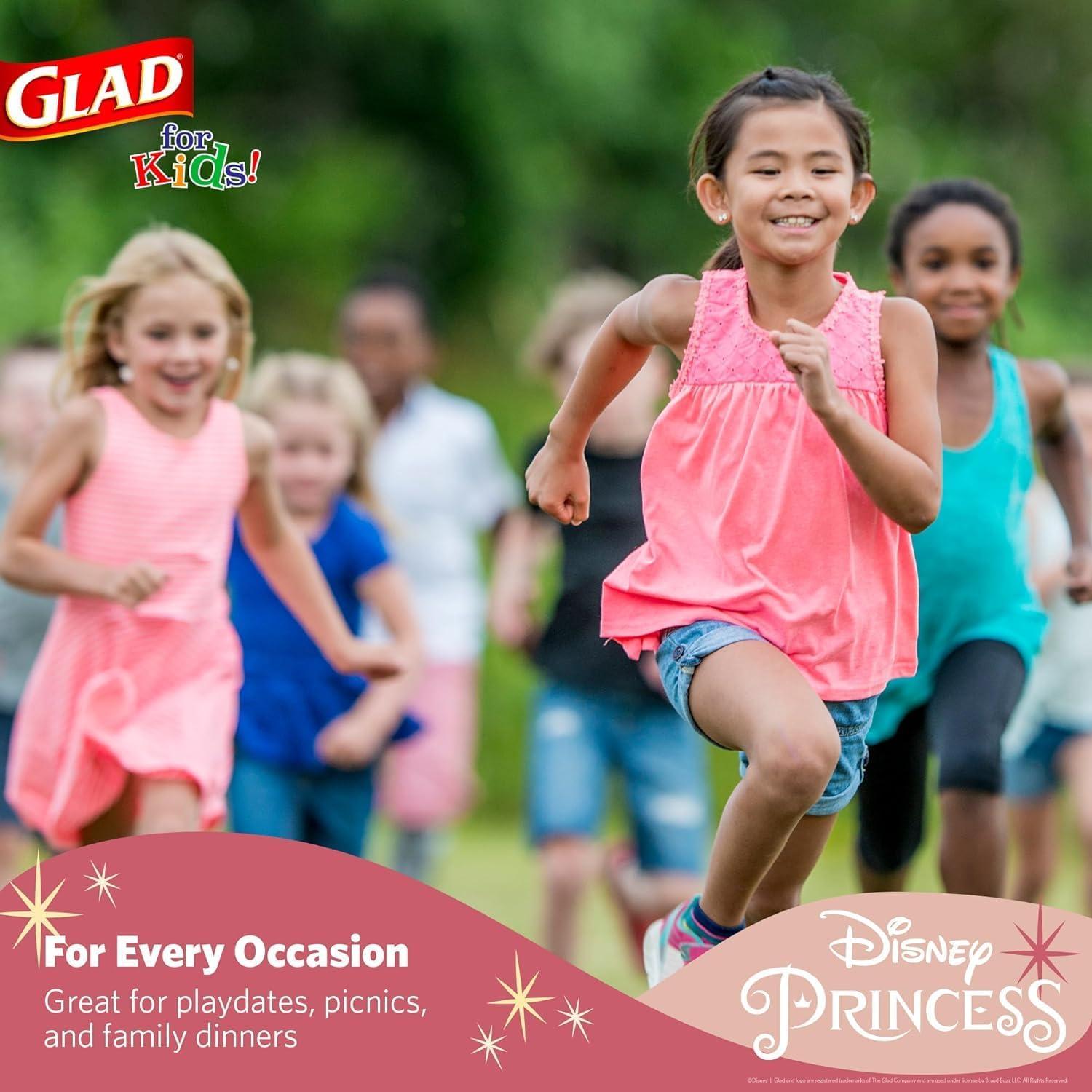 Platos de Papel Princesa Glad 10" (25,4 cm) 20 Piezas