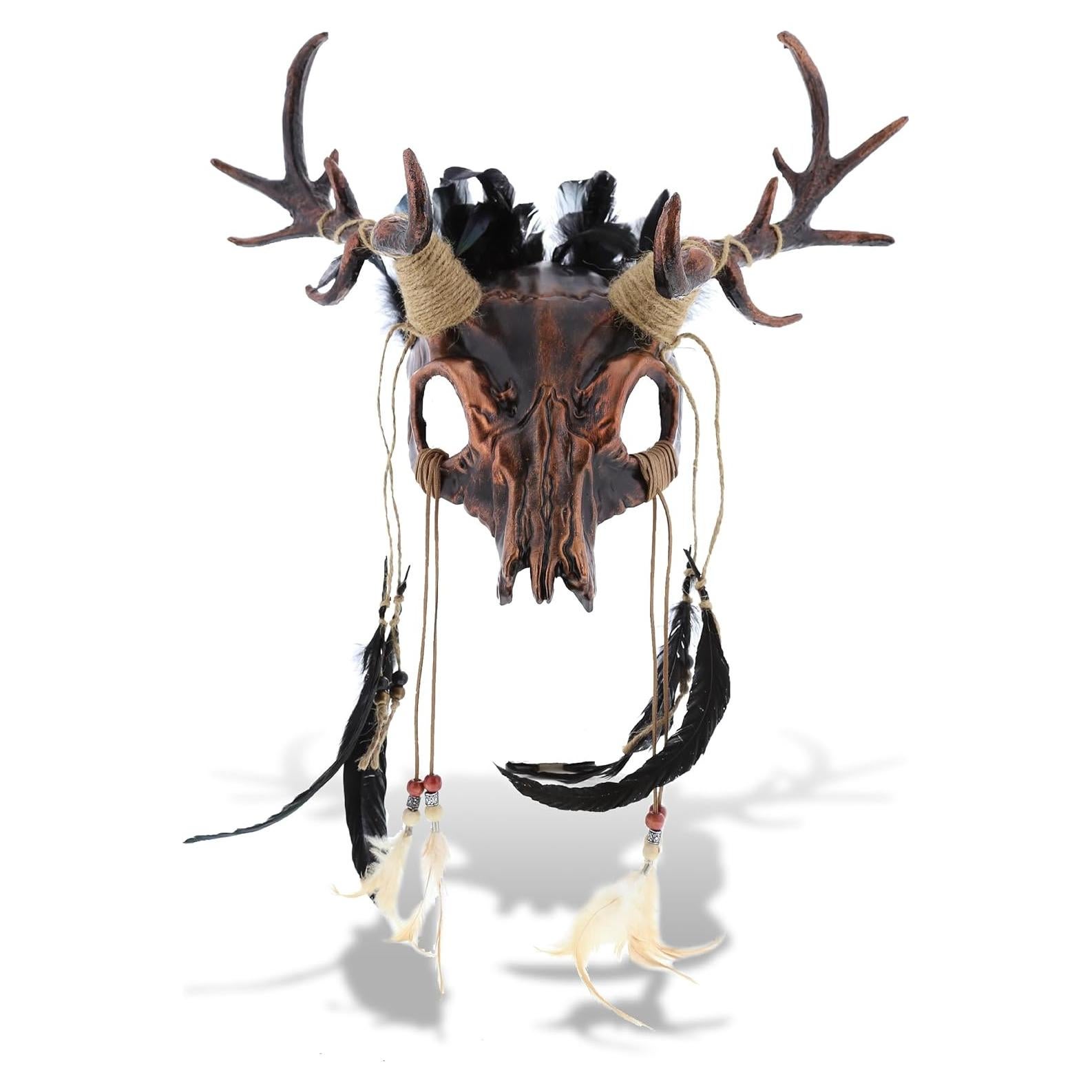 Máscara de Calavera de Ciervo con Cuernos Attitude Studio