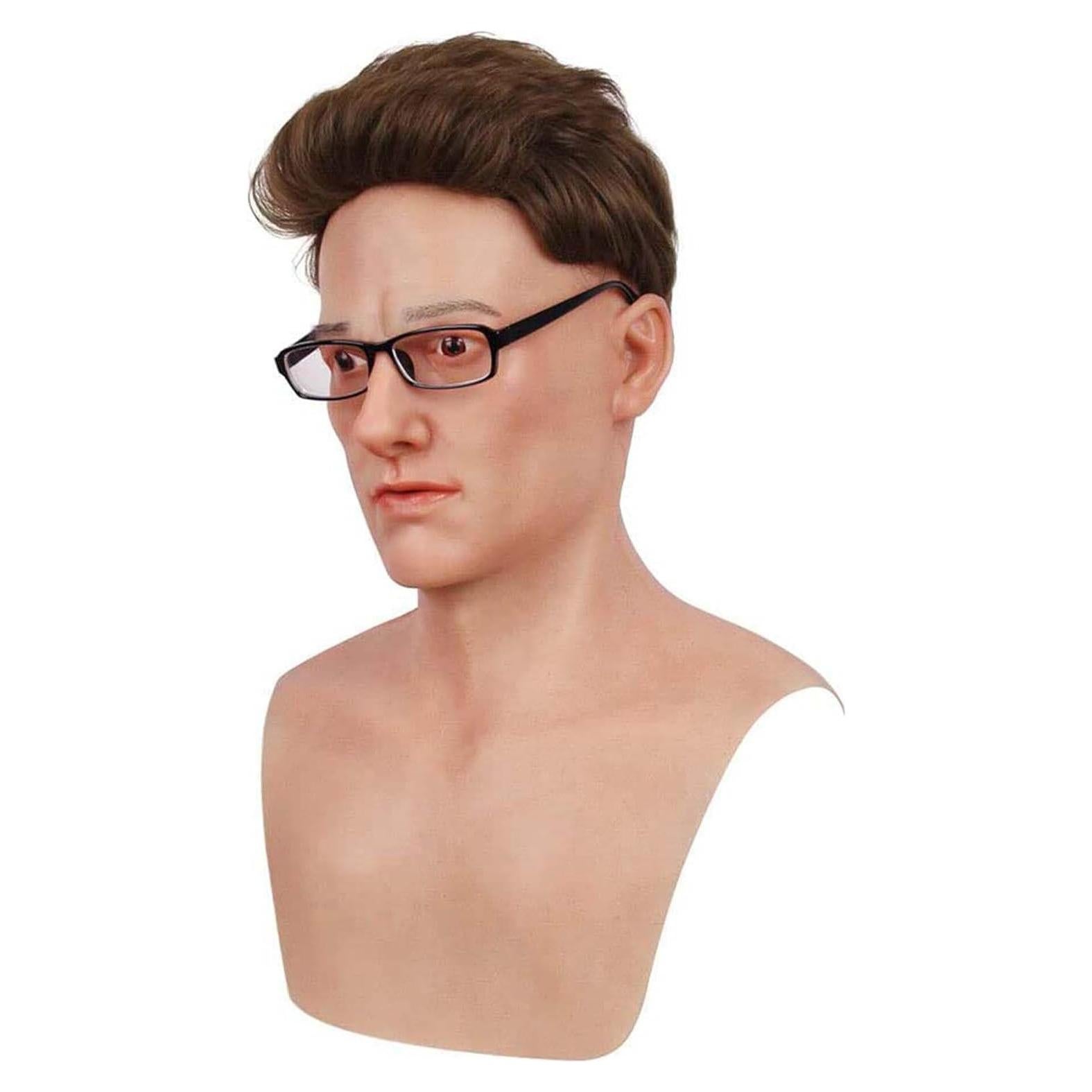 Máscara de Silicona Realista TEYVIYI para Hombres - Halloween