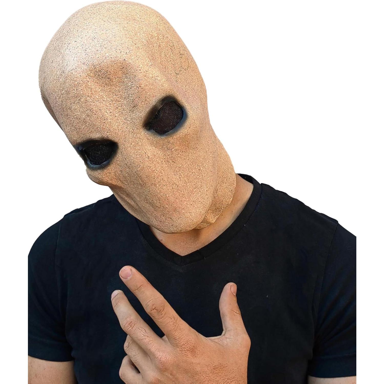 Máscara Silent Stalker de látex - Partychimp - Halloween