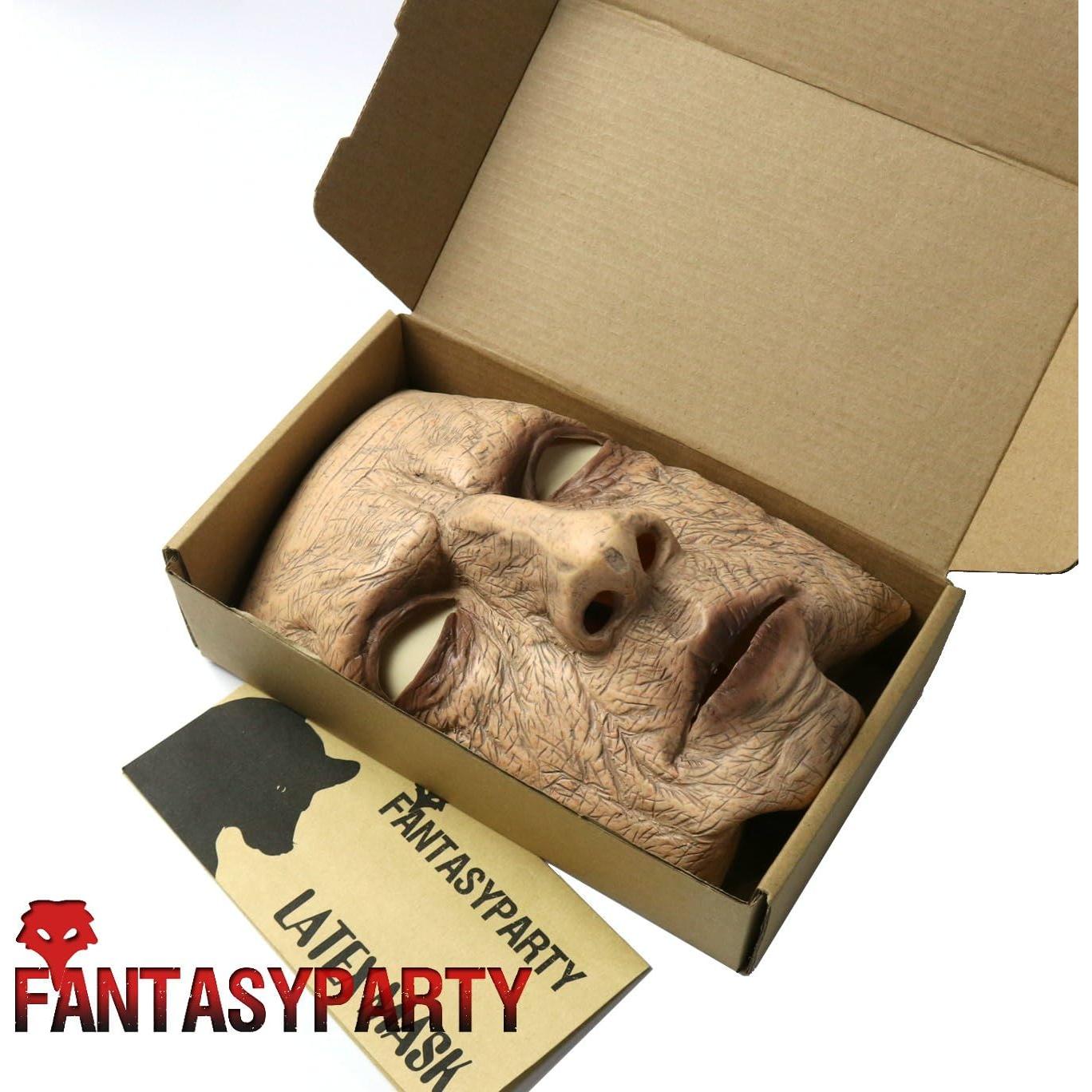 Máscara Realista de Hombre Mayor de Láttex FantasyParty