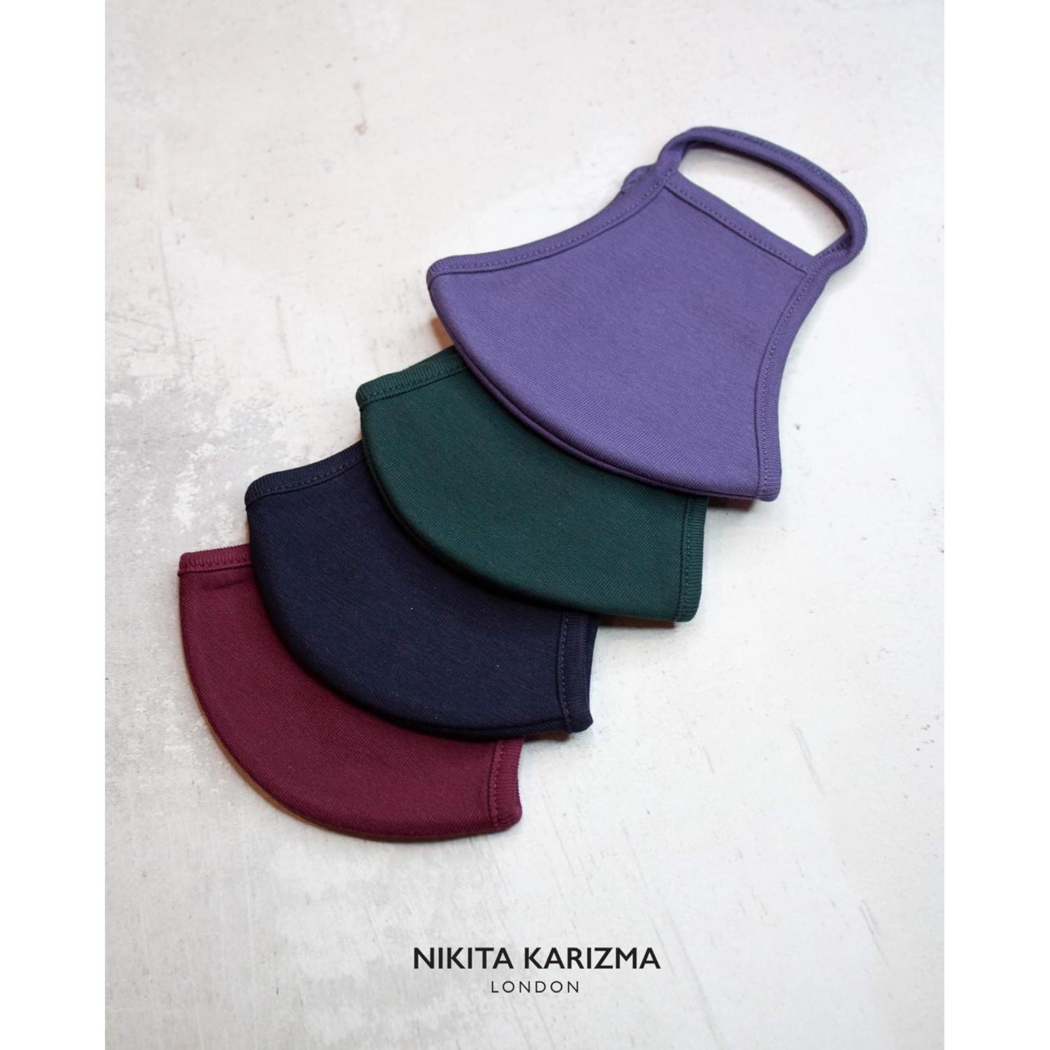 Mascarillas Faciales Lavables Karizma - Paquete de 4 Tonos Joyas