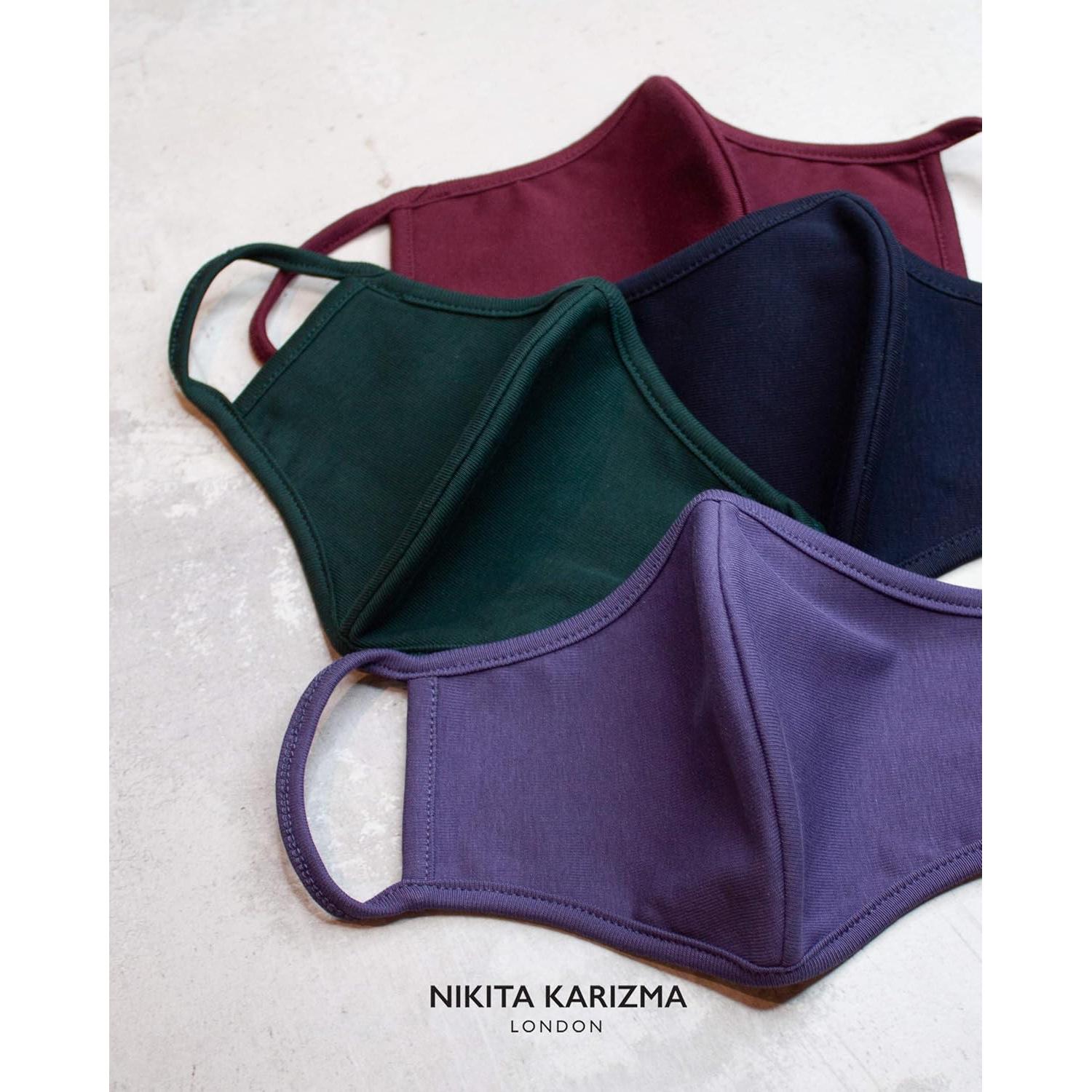 Mascarillas Faciales Lavables Karizma - Paquete de 4 Tonos Joyas