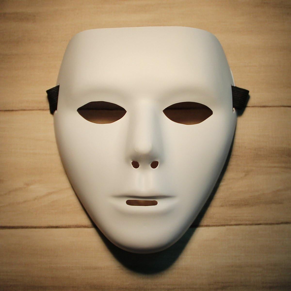 Máscara de Cosplay Ansee Jabbawockeez Hip-hop PVC Halloween
