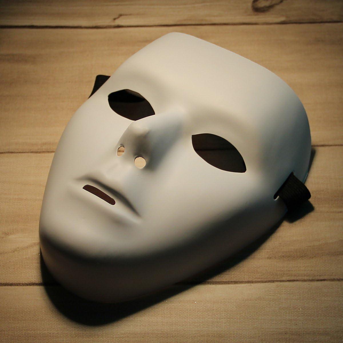 Máscara de Cosplay Ansee Jabbawockeez Hip-hop PVC Halloween