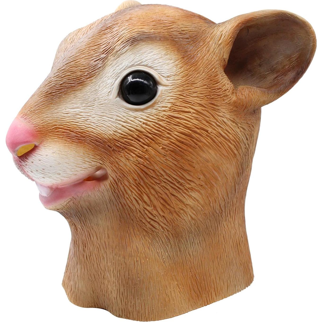 Máscara de Ardilla PartyHop de Láttex para Halloween