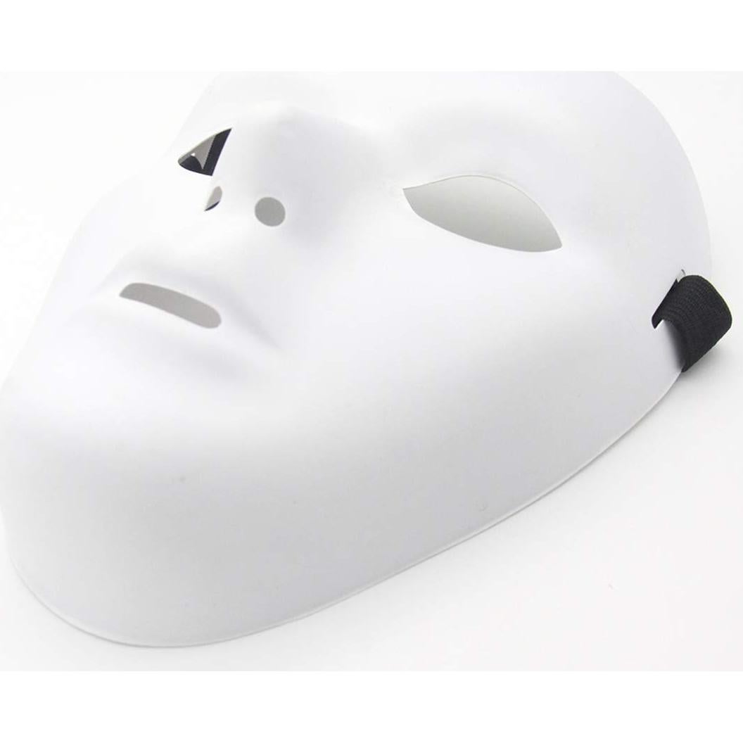 Máscara Blanca de Halloween Kvvdi para Disfraces - Unisex