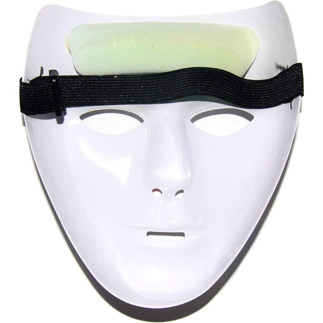 Máscara Blanca de Halloween Kvvdi para Disfraces - Unisex