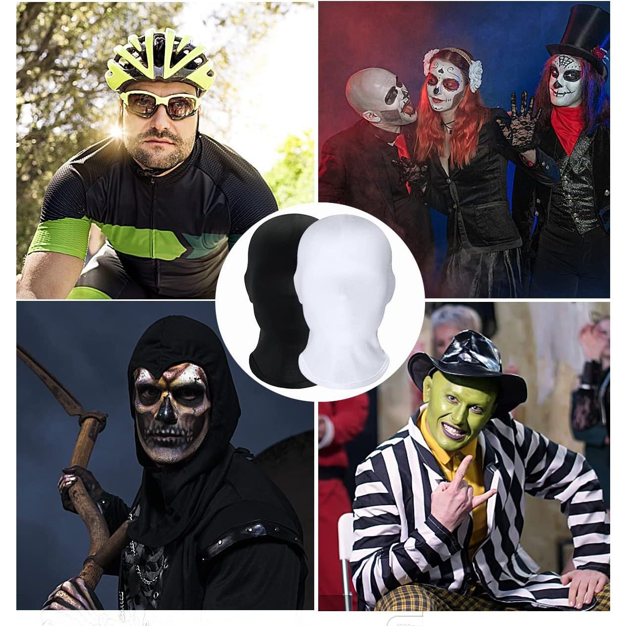 Máscara Zentai Joukavor Unisex de Cara Completa - 37x23 cm