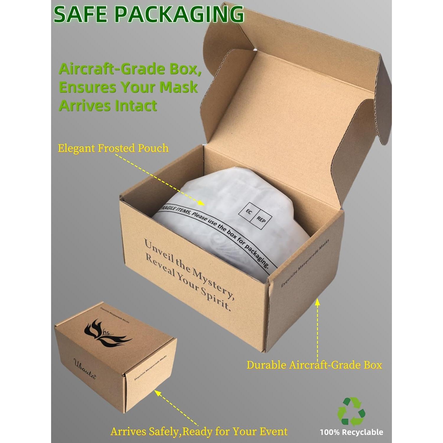 Máscara Steampunk Ubauta para Hombre - Media Cara Halloween