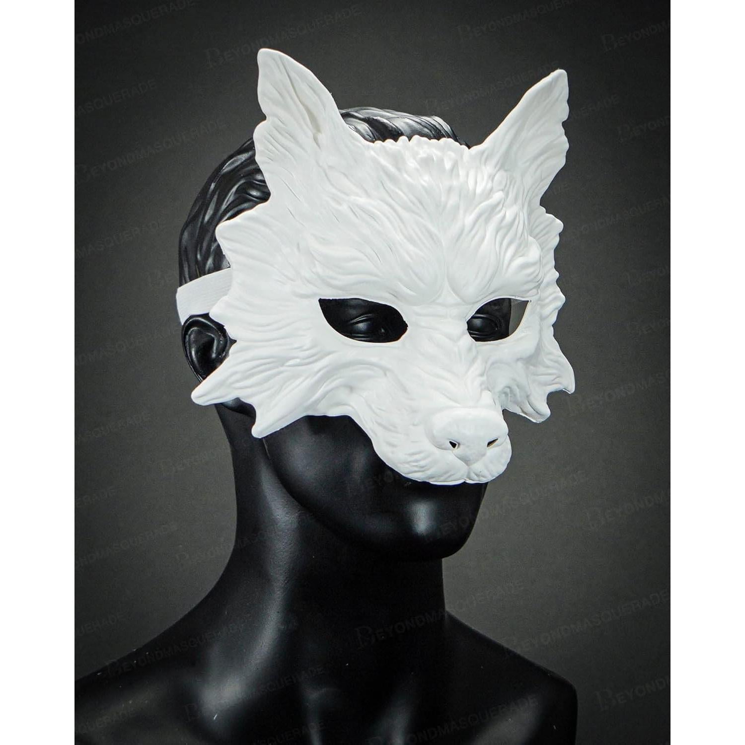 Máscara de Lobo Halloween Unisex Adulto - Máscaras Más Allá