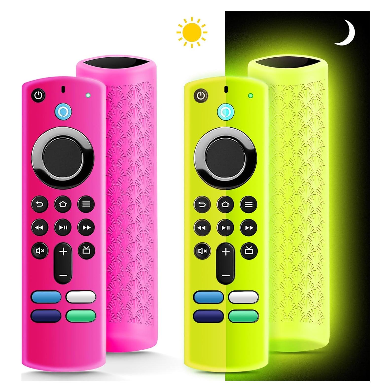Funda de Control Remoto Fire Stick 3ra Gen OneBom - Brilla en la Oscuridad