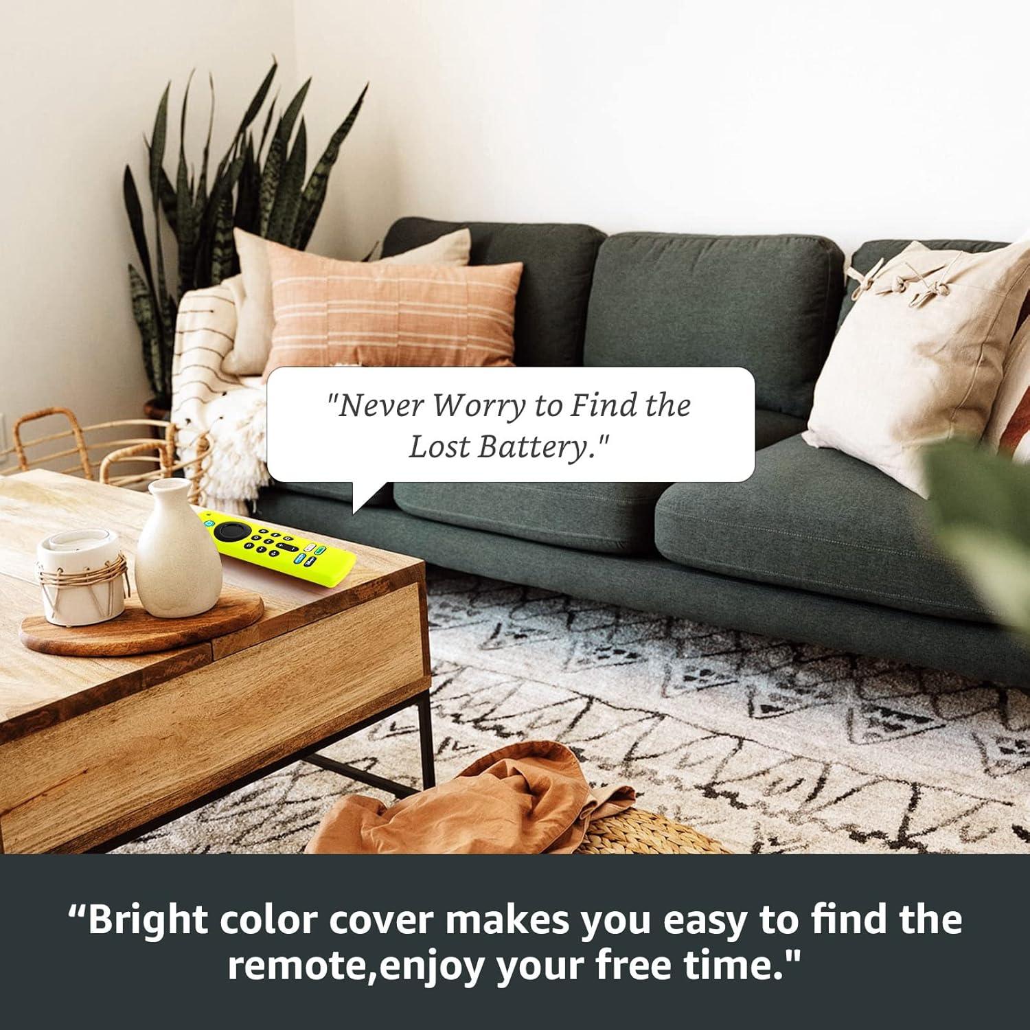 Funda de Control Remoto Fire Stick 3ra Gen OneBom - Brilla en la Oscuridad