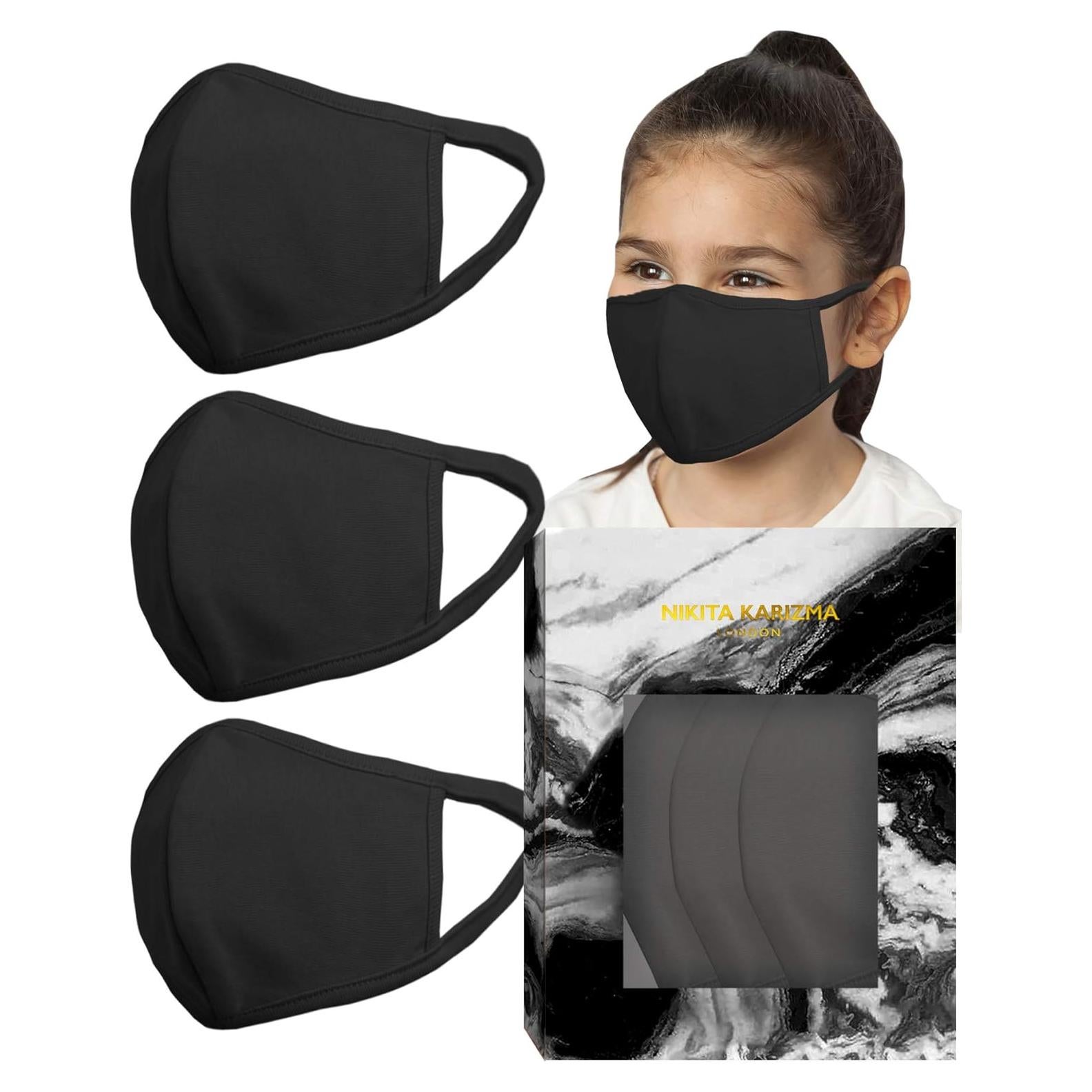 Mascarillas de Tela Stretch Sculpt Karizma Kids - 3 Unidades