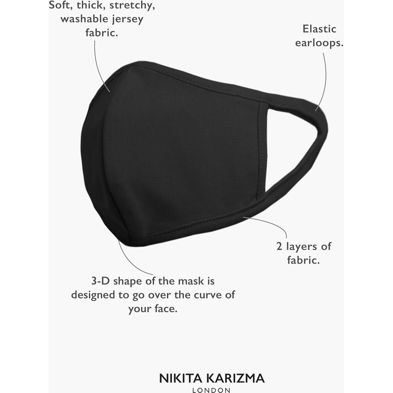 Mascarillas de Tela Stretch Sculpt Karizma Kids - 3 Unidades