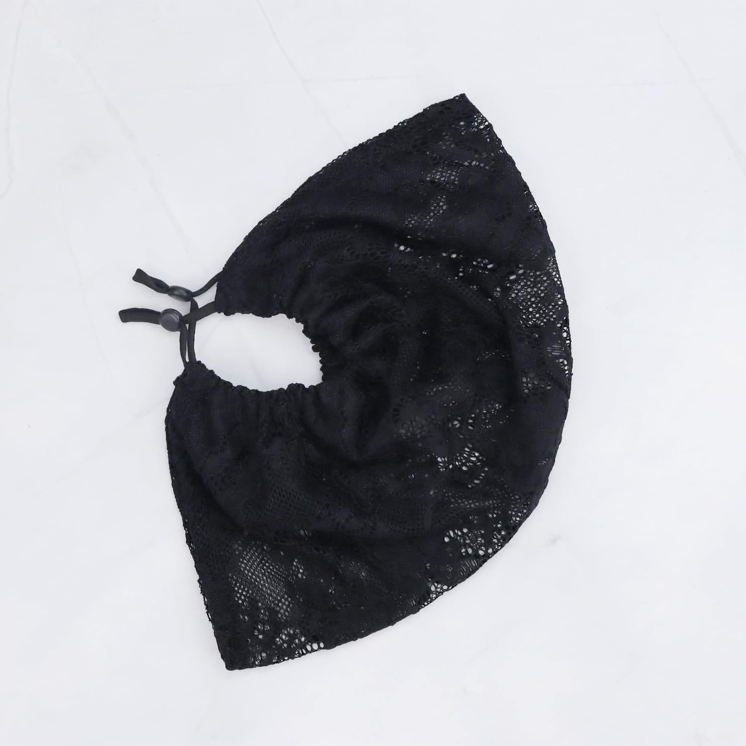 Máscara de encaje aireada Welseon para mujer - Protección solar