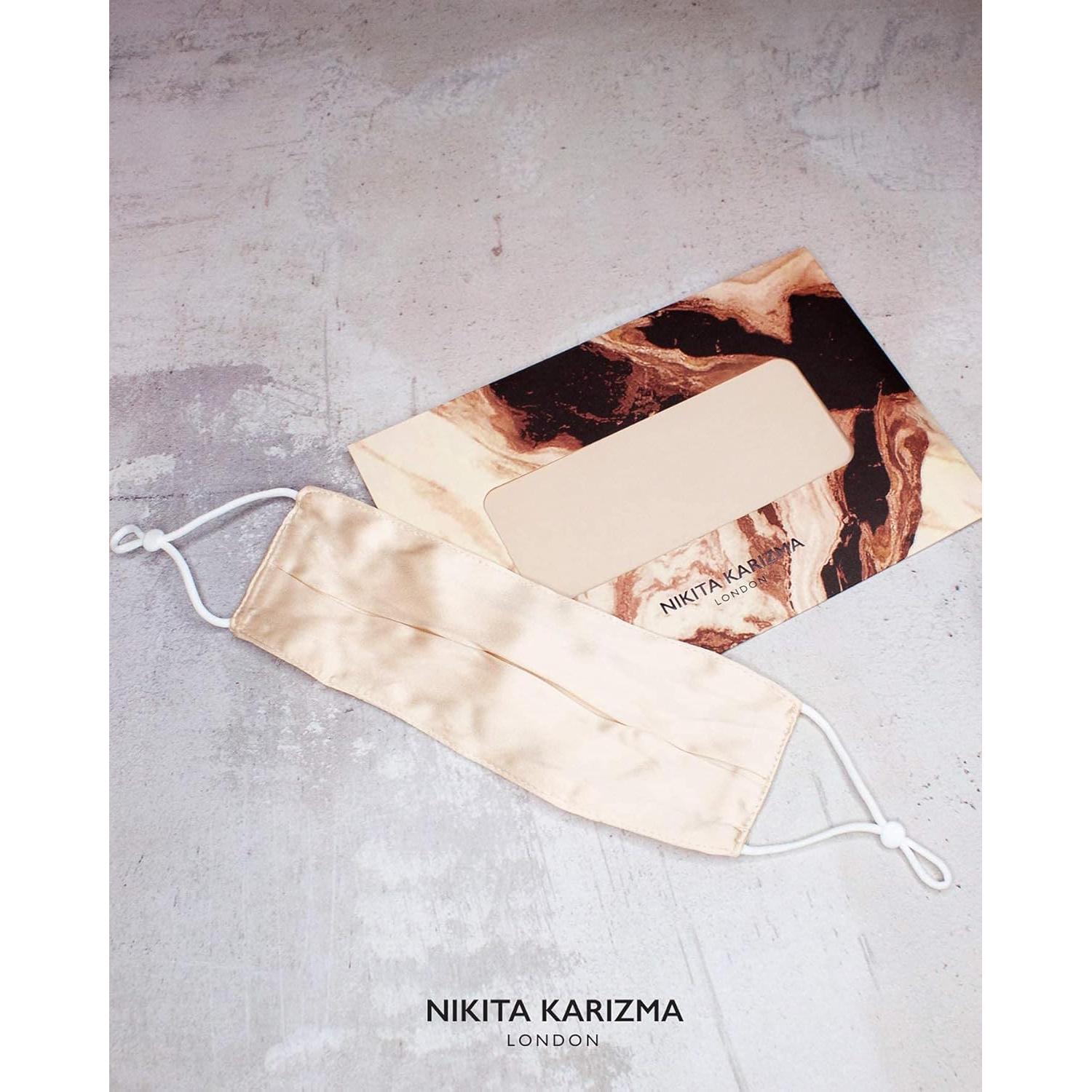 Mascarilla de Seda KARIZMA Beverly Hills Champagne Reutilizable