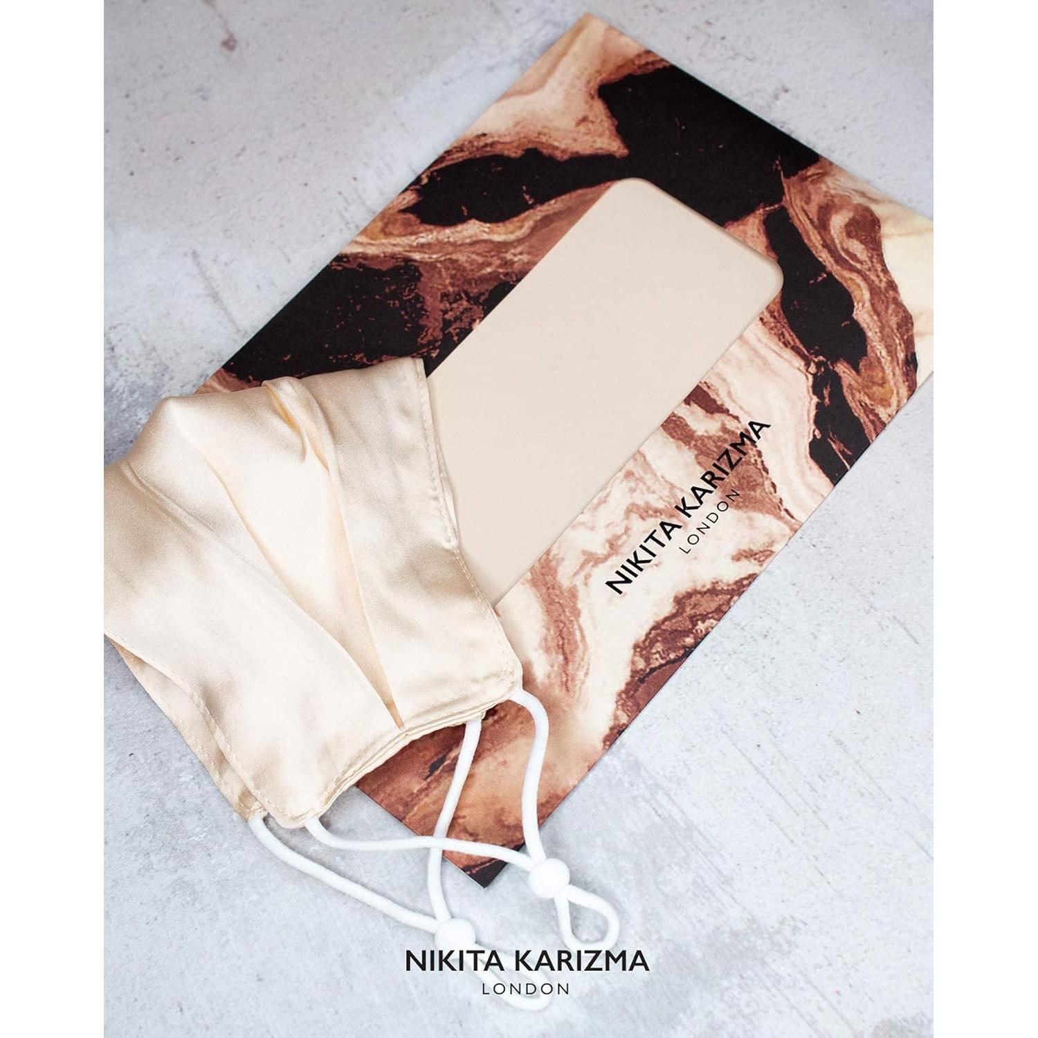 Mascarilla de Seda KARIZMA Beverly Hills Champagne Reutilizable