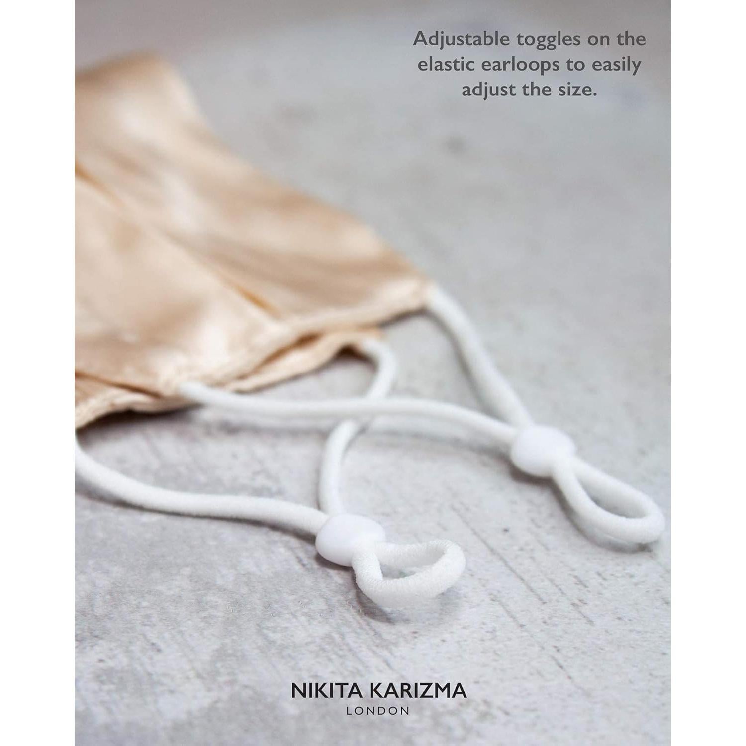 Mascarilla de Seda KARIZMA Beverly Hills Champagne Reutilizable