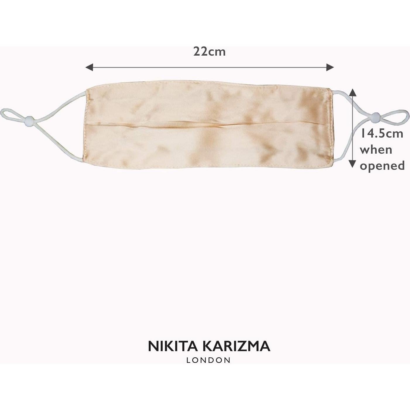 Mascarilla de Seda KARIZMA Beverly Hills Champagne Reutilizable