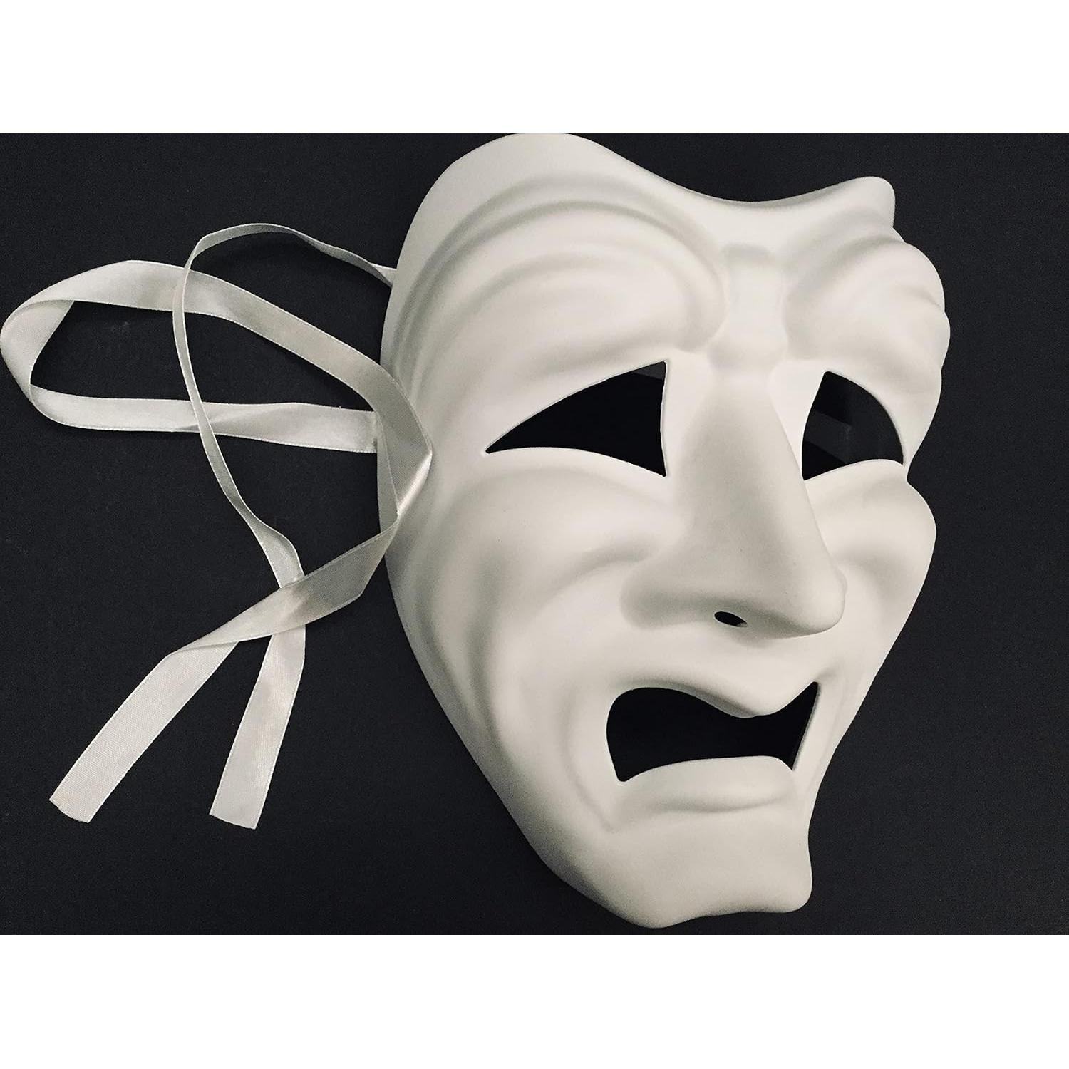 Máscara de Comedia y Tragedia DIY MasqStudio para Adultos