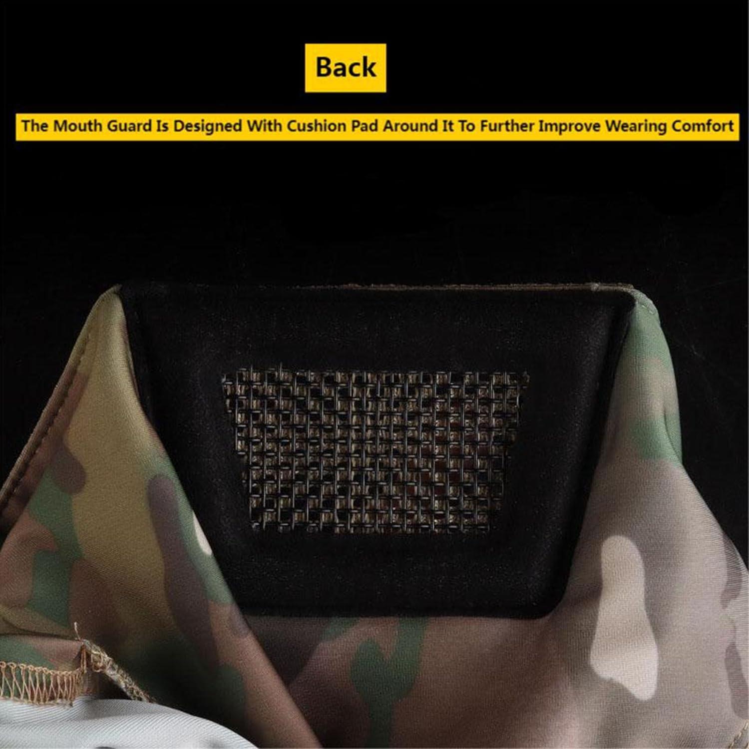 Máscara Balaclava Táctica CMAIR4U MA-205 con Protector Bucal