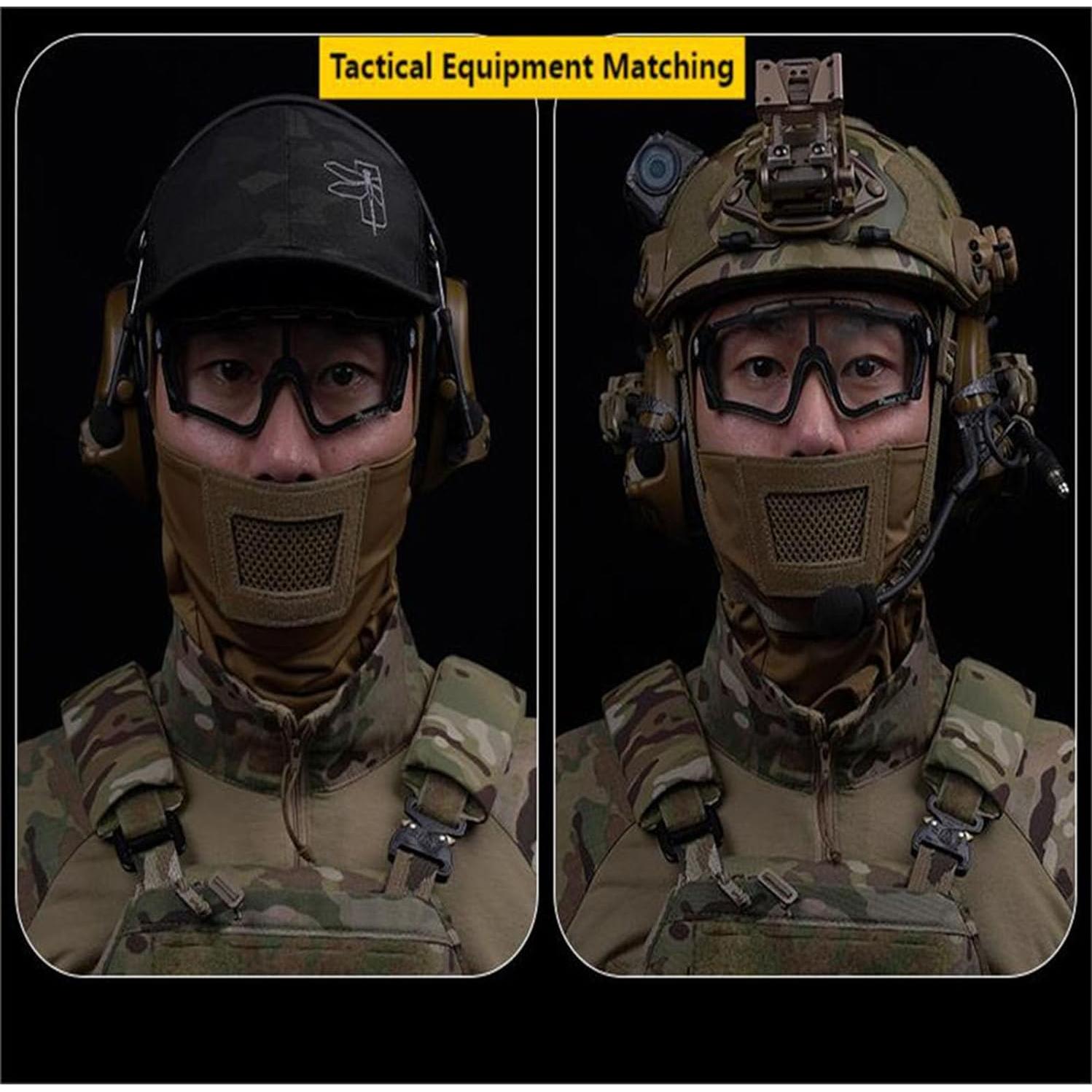 Máscara Balaclava Táctica CMAIR4U MA-205 con Protector Bucal