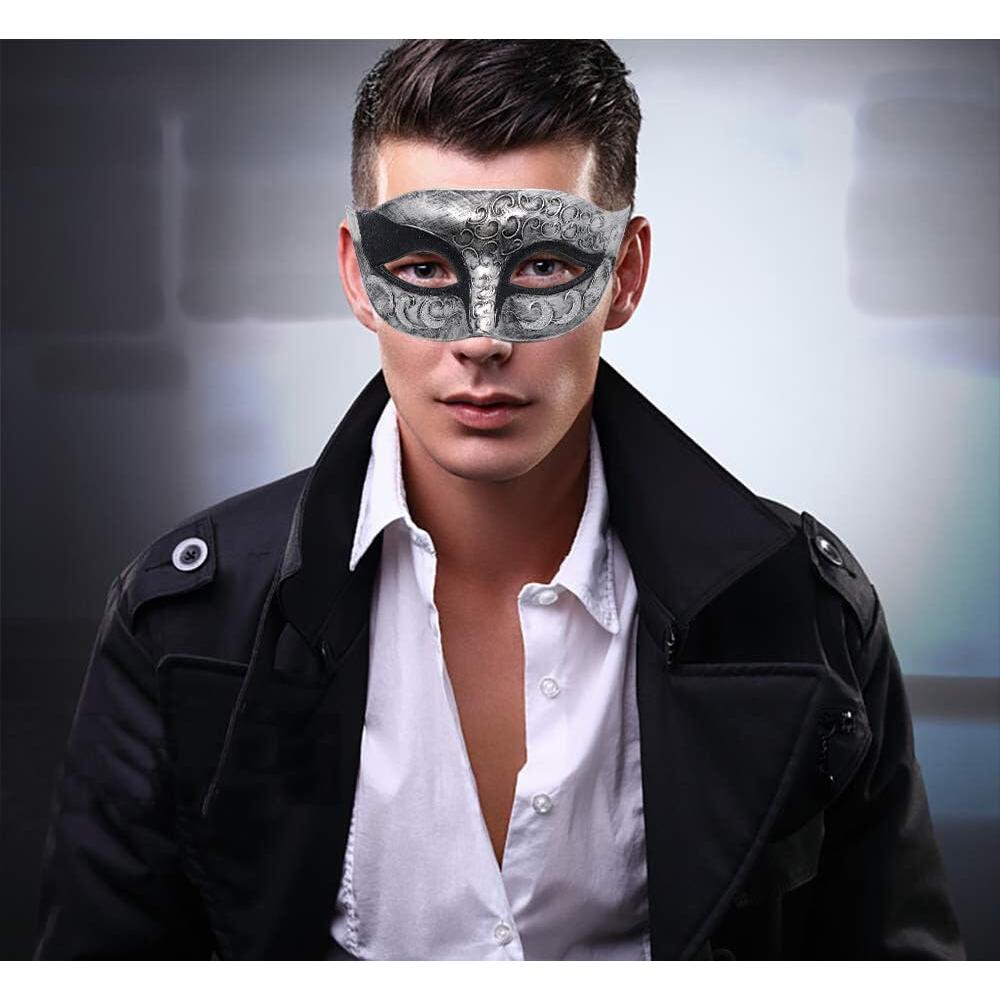 Conjunto de Máscaras para Parejas Coddsmz - Veneciana y Mardi Gras