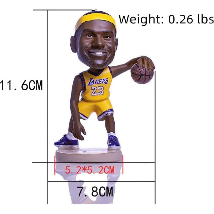Figura de Acción Bobblehead Estrella Baloncesto #23 12.7 cm