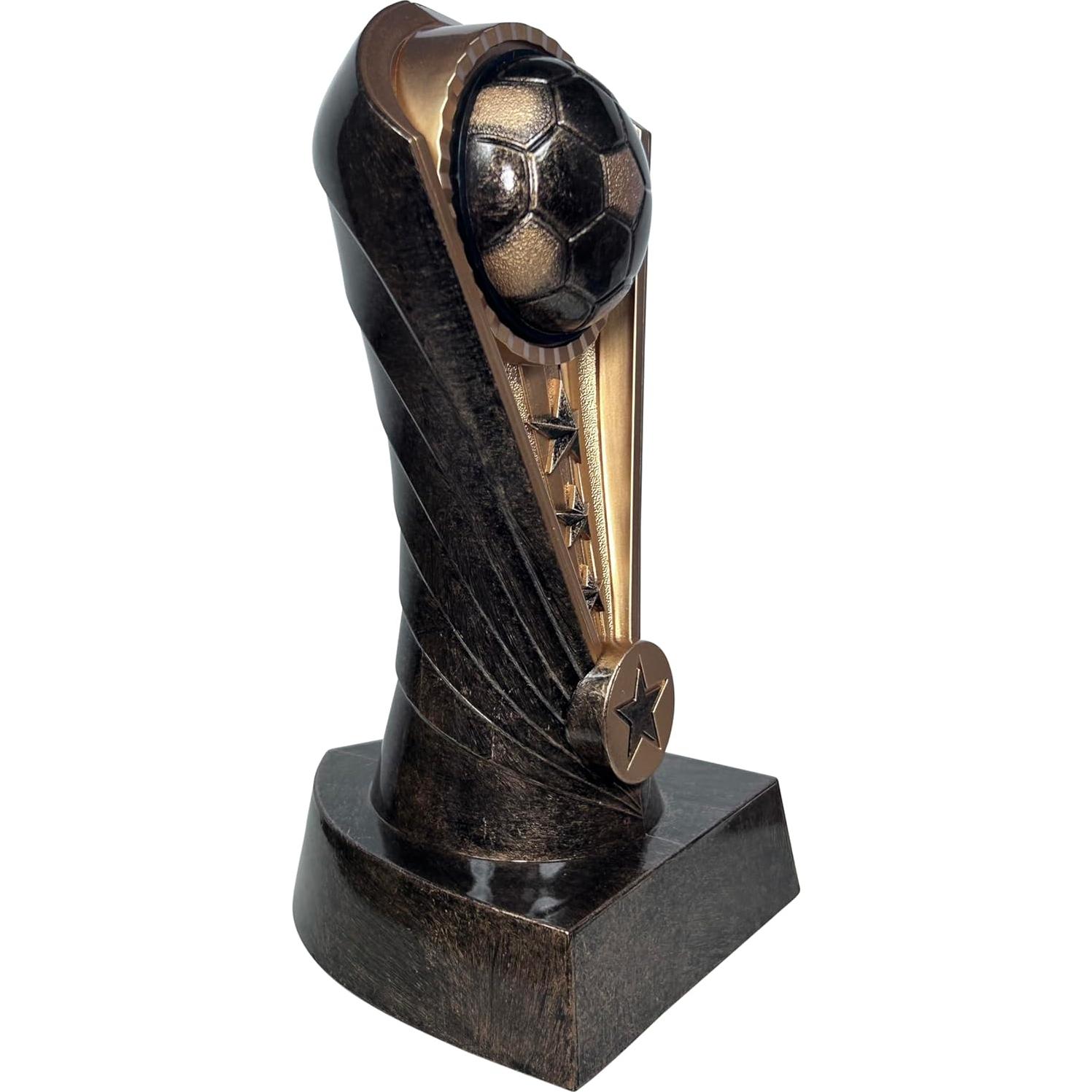 Trofeo de Fútbol Medallas Express 16.5 cm Bronce Personalizable