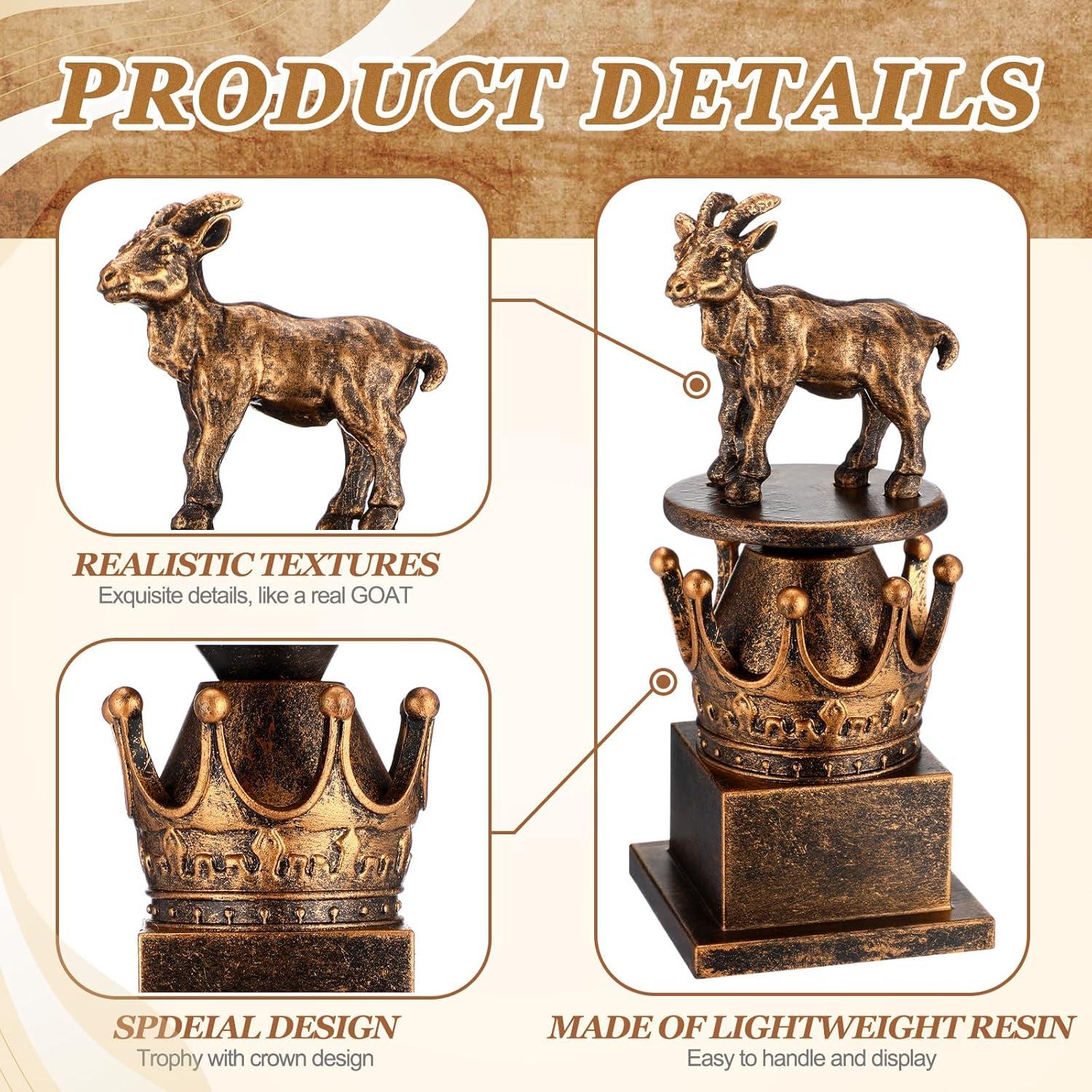 Trofeo Cabra Dorado Bronce WinnerWhy 19.1x10.2cm