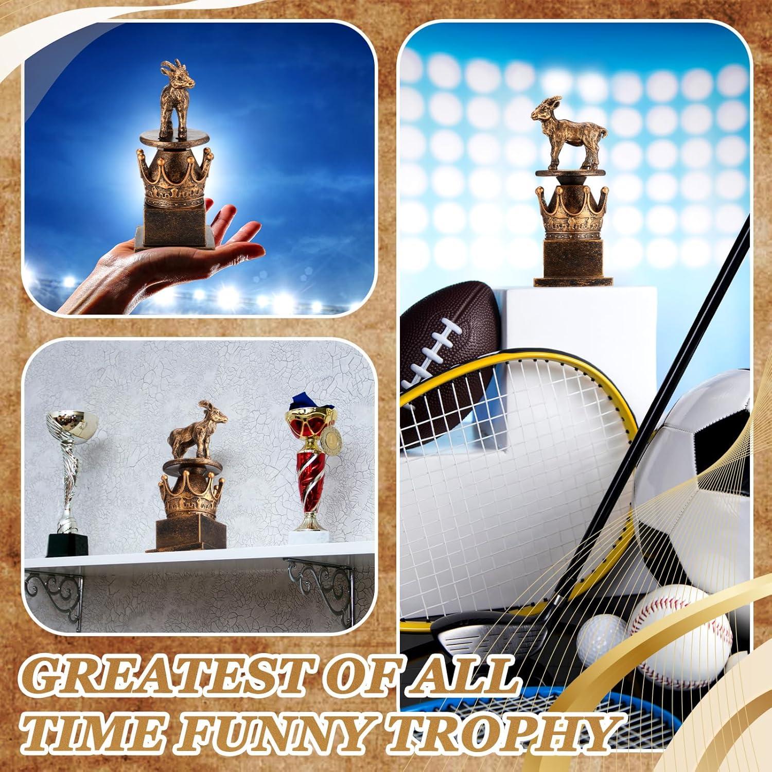 Trofeo Cabra Dorado Bronce WinnerWhy 19.1x10.2cm