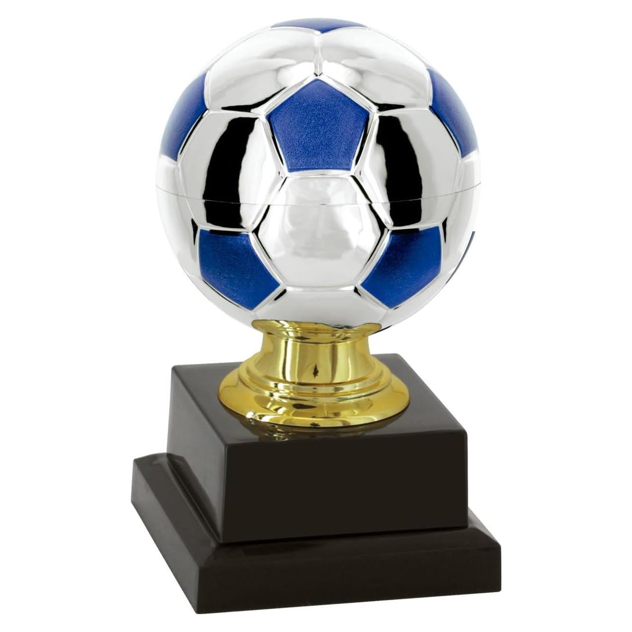 Trofeo de Balón de Fútbol Medallas Express Plateado 15.24cm