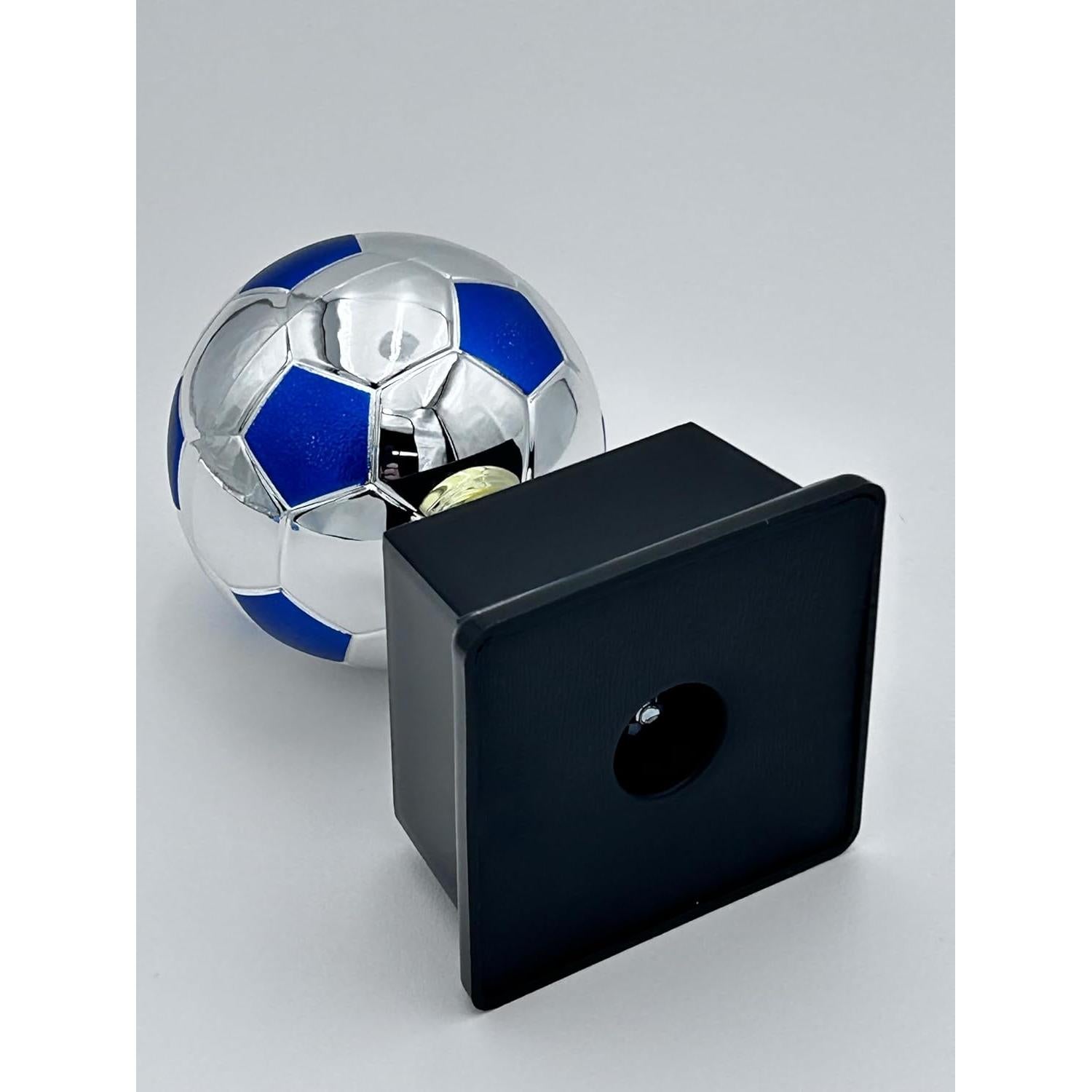 Trofeo de Balón de Fútbol Medallas Express Plateado 15.24cm