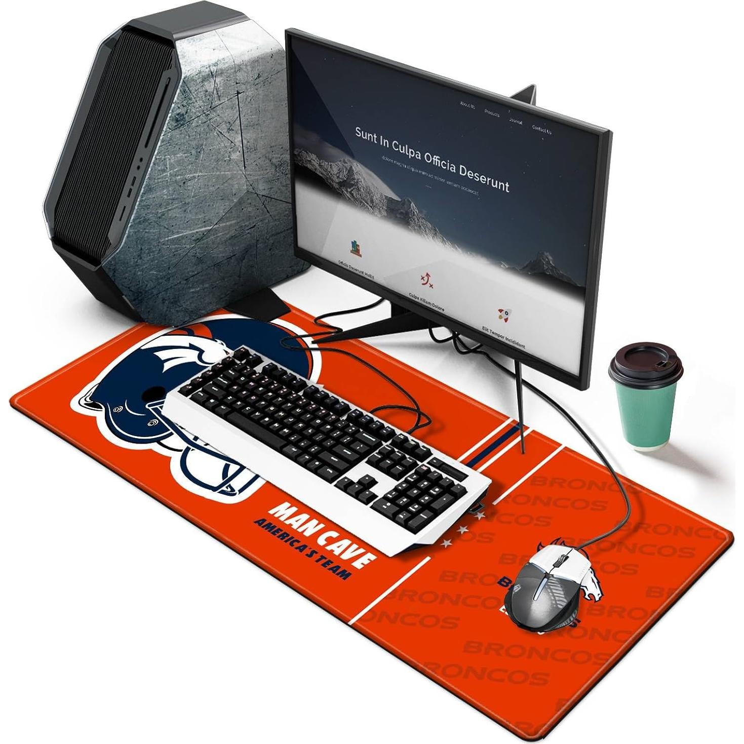 Alfombrilla de Ratón Grande AYYQHC 80x30 cm Antideslizante