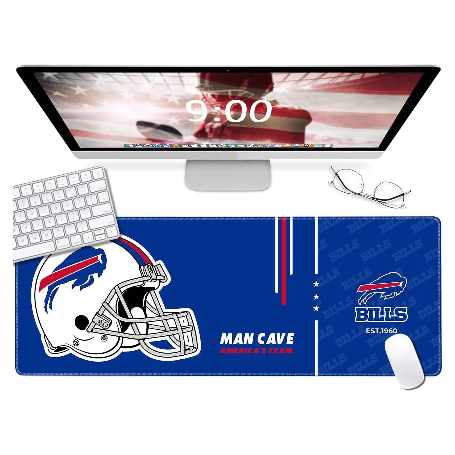 Alfombrilla de Ratón Grande AYYQHC 80x30 cm Bordes Cosidos