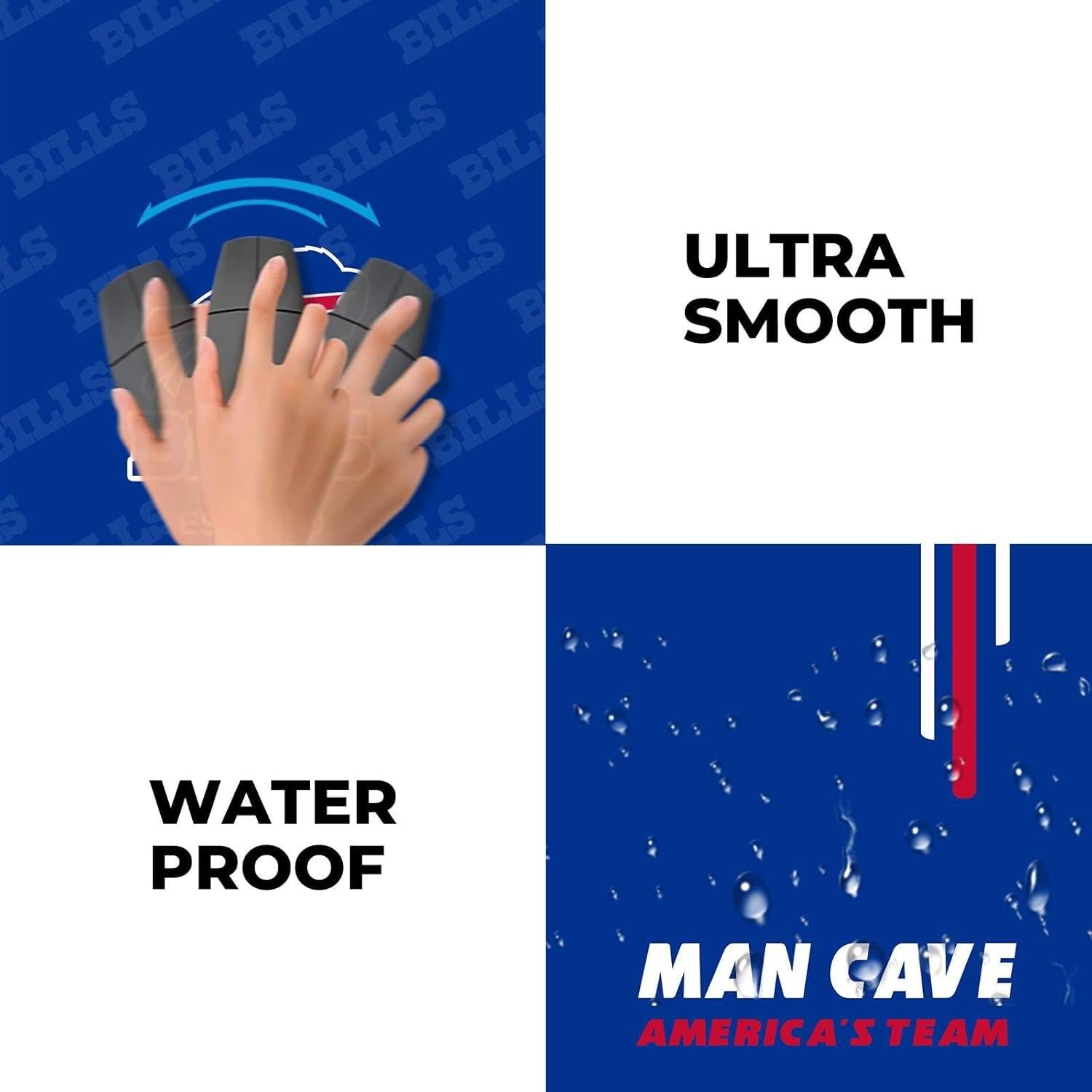 Alfombrilla de Ratón Grande AYYQHC 80x30 cm Bordes Cosidos