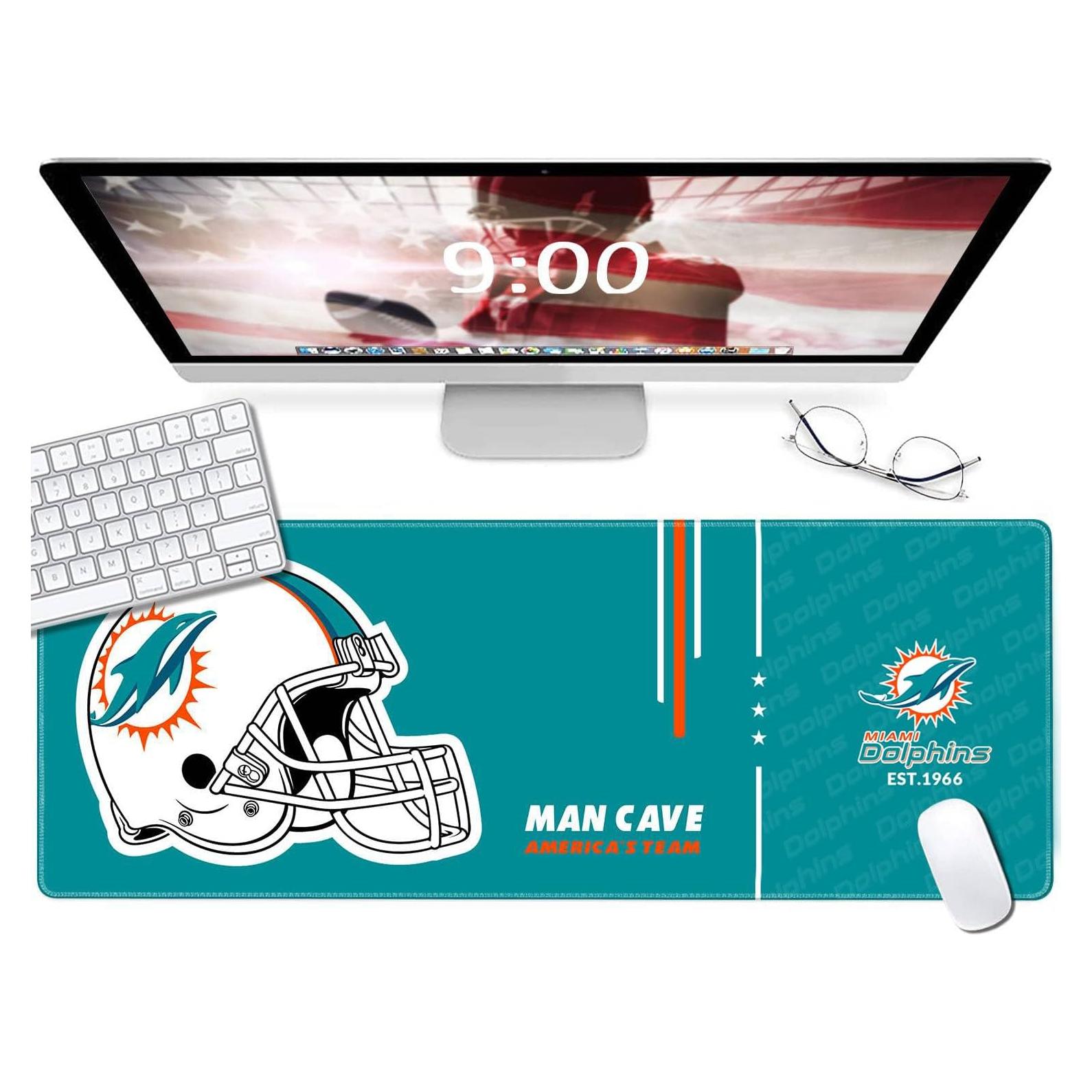 Alfombrilla de Ratón Grande AYYQHC 80x30 cm Bordes Cosidos