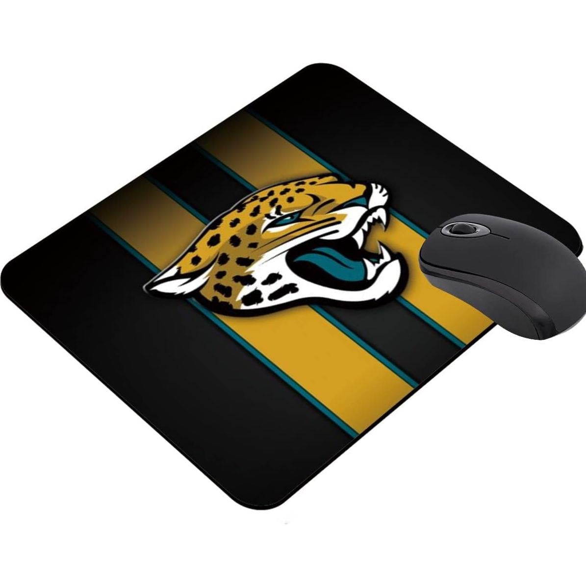 Alfombrilla de Ratón Mialtry DE01-20 Fútbol Rayas Amarillas