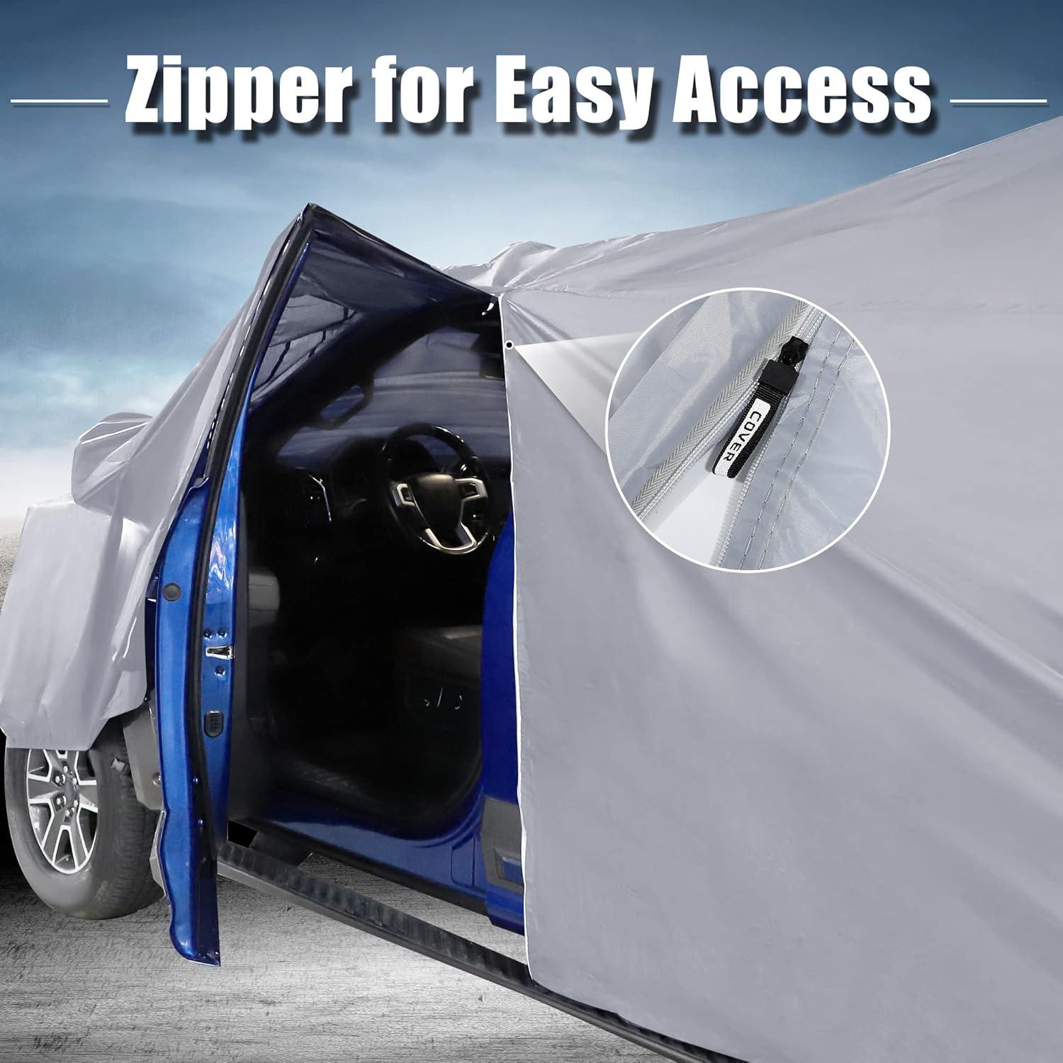 Cubierta de Coche X AUTOHAUX para Toyota Tacoma 6.1m Gris